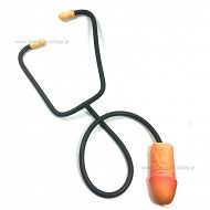 Stetoskop (słuchawki lekarskie) z penisem