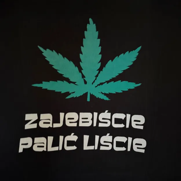 Koszulka - Zajebiście palić liście