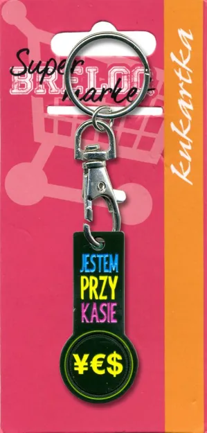 Brelok super market Kukartka - Jestem przy kasie