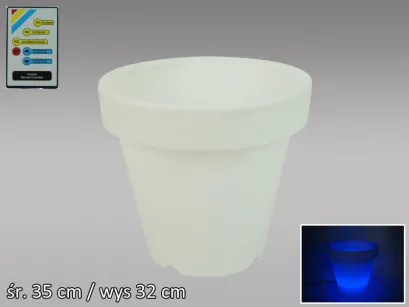 Donica led z pilotem - wysokość 32cm