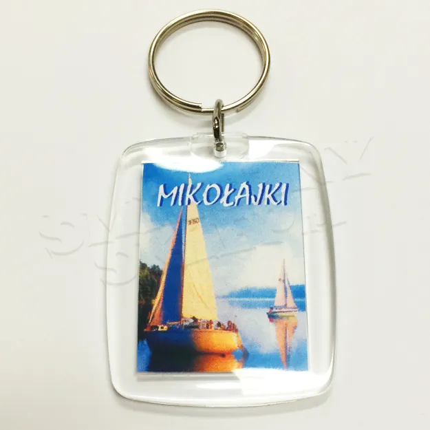 Brelok akrylowy - Mikołajki A