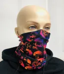Komin, golf - Czaszki kolor - 2