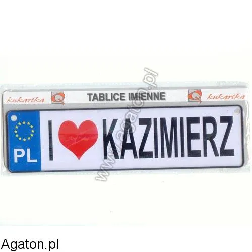 Kazimierz - tablica