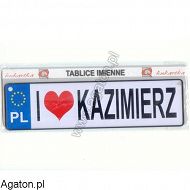Kazimierz - tablica