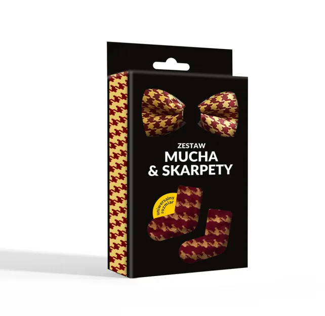Zestaw mucha + skarpety - Pepitka