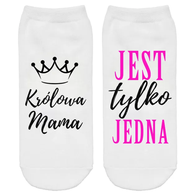 Skarpety - Królowa Mama / jest tylko jedna
