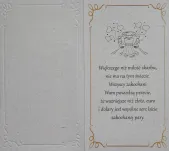 Karnet - W dniu ślubu (auto) - 2