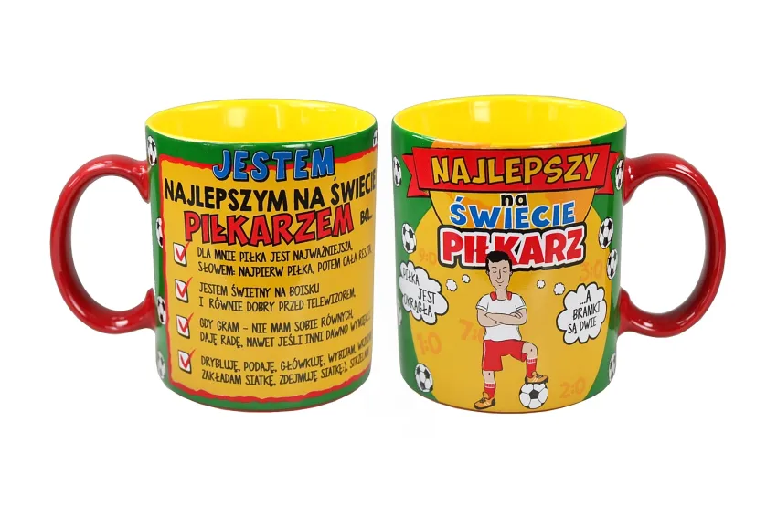 Kubek The Best - Najlepszy na świecie Piłkarz