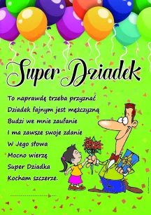 Dyplom - Super Dziadek - To naprawdę trzeba przyznać