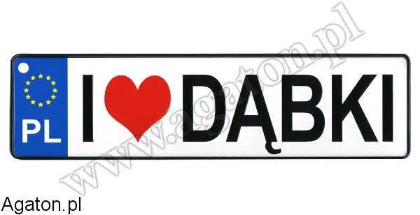 Dąbki - tablica