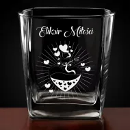 Szklanka whisky grawerowana - Eliksir miłości