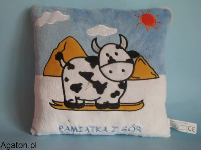 Poduszka - Pamiątka z gór - krówka