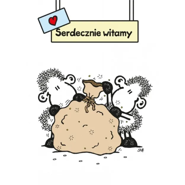 Karnet Sheepworld - Serdecznie witamy... W klubie starych worów. Wszystkiego najlepszego!