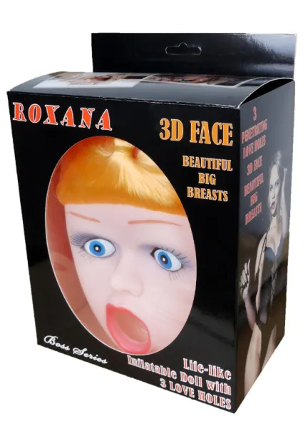 Lalka do kochania 3D - Roxana - uszkodzone opakowanie