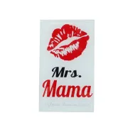 Tabliczka szklana - Mrs. Mama. Najlepsza Mama na świecie!