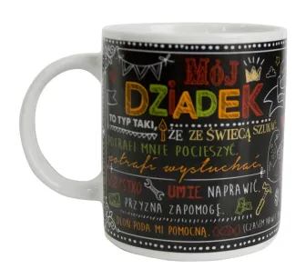 Kubek Kukartka - Mój Dziadek to typ taki, że ze świecą szukać.