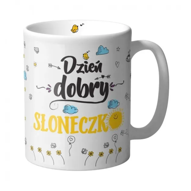 Kubek Kukartka - Dzień dobry słoneczko