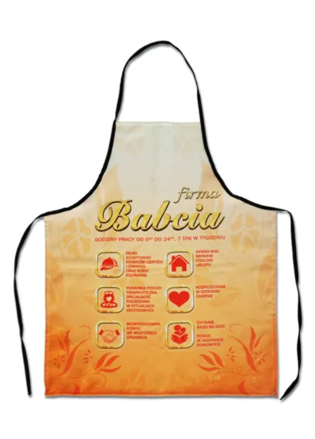 Fartuch premium - Firma Babcia