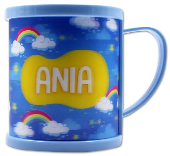 Kubek plastikowy 3D - Ania