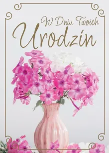 Karnet 1K - W dniu Twoich urodzin
