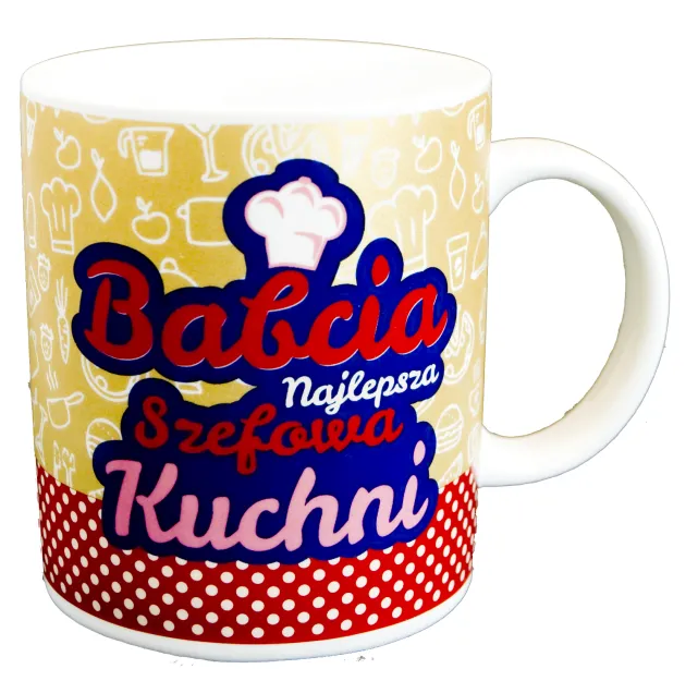Kubek Kukartka - Babcia najlepsza szefowa kuchni