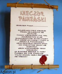 Dyplom z bambusem - Wieczór panienski