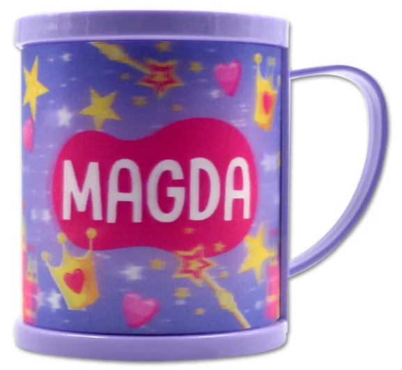 Kubek plastikowy 3D - Magda