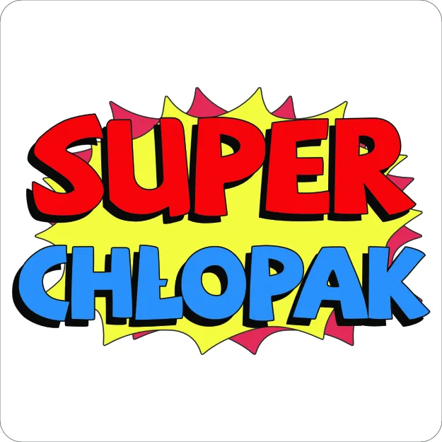 Tabliczka metalowa - Super Chłopak