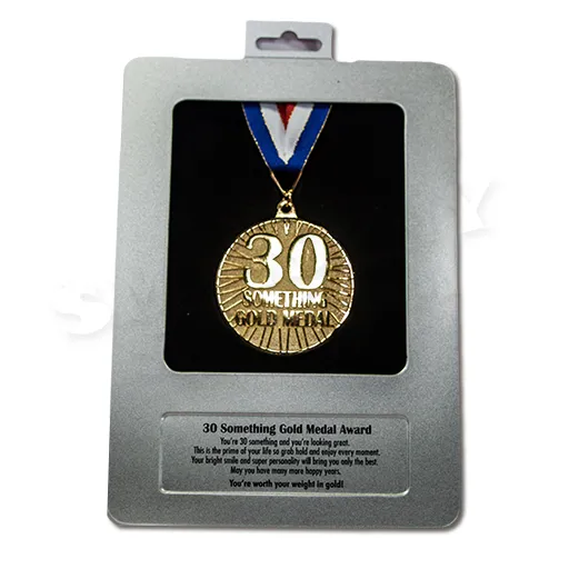 Medal - 30 Something gold medal