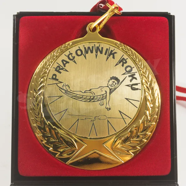 Medal w etui - Pracownik roku