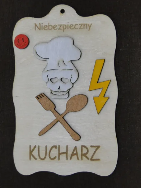 Deska - Niebezpieczny kucharz