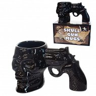 Kubek czaszka pistolet - Skull gun mugs