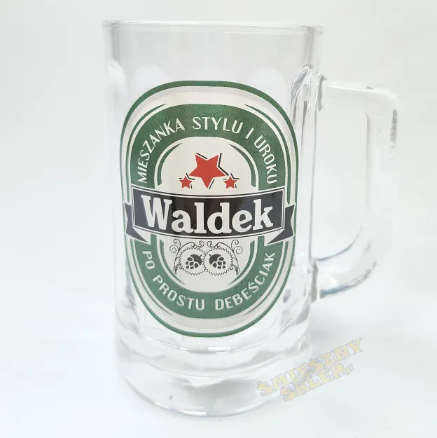 Kufel 0.3L - Waldek Mieszanka stylu i uroku po prostu debeściak