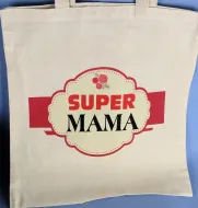 Torba bawełniana - Super Mama