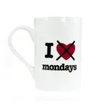 Kubek Kukartka - I love weekends / i don't love mondays (kocham weekendy / nie kocham poniedziałków) - 2