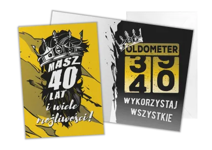 Karnet B6 - Masz 40 lat i wiele możliwości