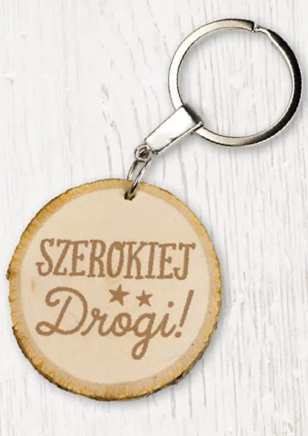 Eko brelok - Szerokiej drogi!