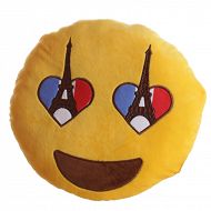 Poduszka Emotikon - Wieża Eiffela - I love Paris - Francja