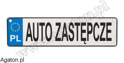 Tablica - Auto zastępcze