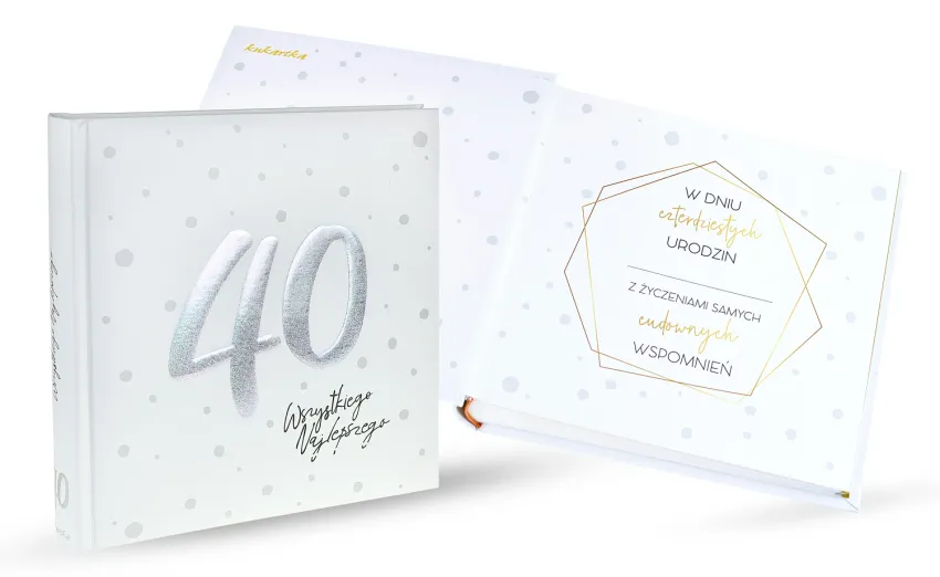 Album na zdjęcia HAS - 40 urodziny. Wszystkiego najlepszego.