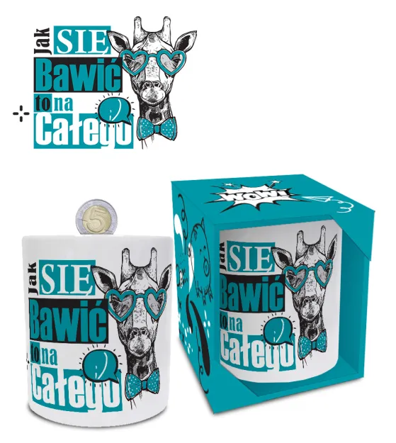Skarbonka walec - Jak się bawić to na całego