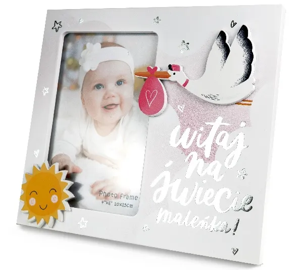 Ramka harmony - Witaj na świecie Maleńka