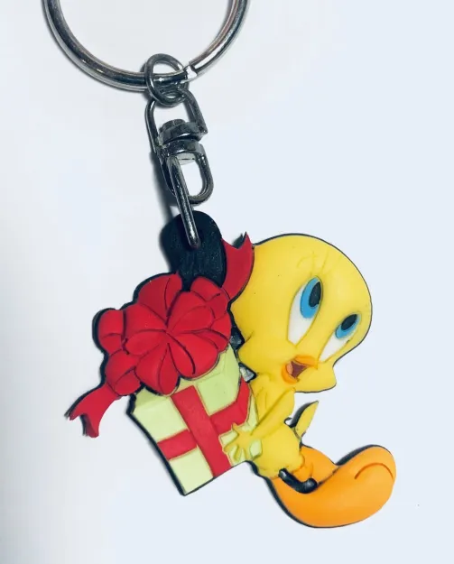 Brelok gumowy - Ptaszek Tweety