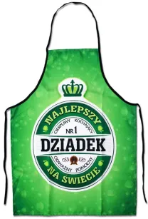 Fartuch premium - Najlepszy Dziadek na świecie, cierpliwy, kochający, .....