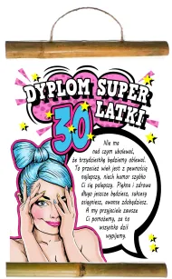Dyplom z bambusem - Super 30-latki