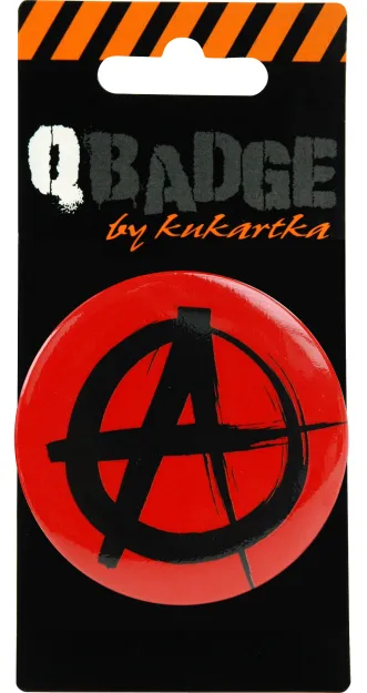 Przypinka Kukartka - Anarchia