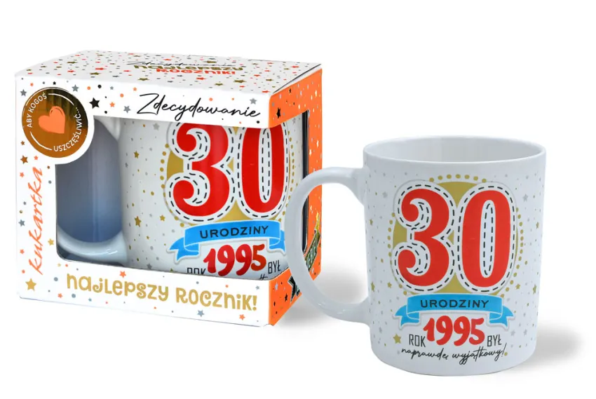 Kubek premium - 30 urodziny. Rok 1995 był naprawdę wyjątkowy