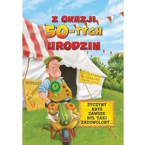 Karnet - Z okazji 50-tych  urodziny