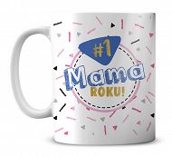 Kubek premium - #1 Mama roku!