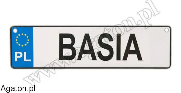 Tablica imienna - Basia